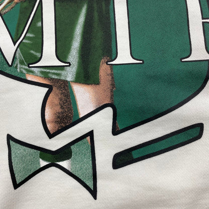 AMIRI PLAYBOY LOGO HOODIE WHITE GREEN