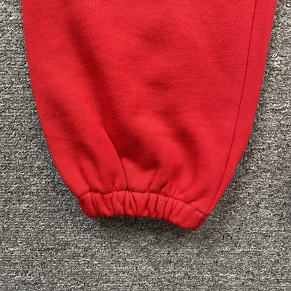 SP5DER BELUGA SWEATPANTS RED
