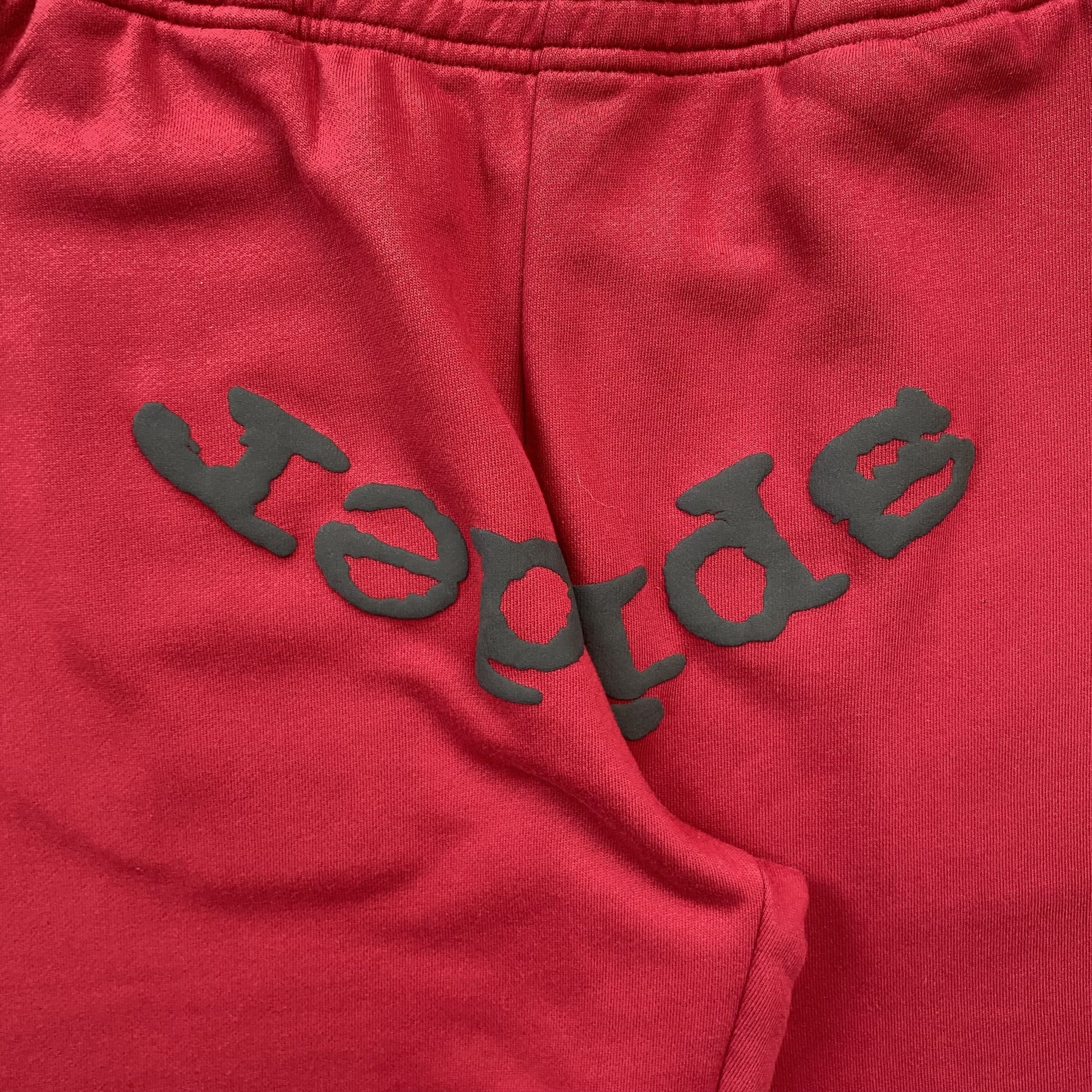 SP5DER VVS SWEATPANTS RED
