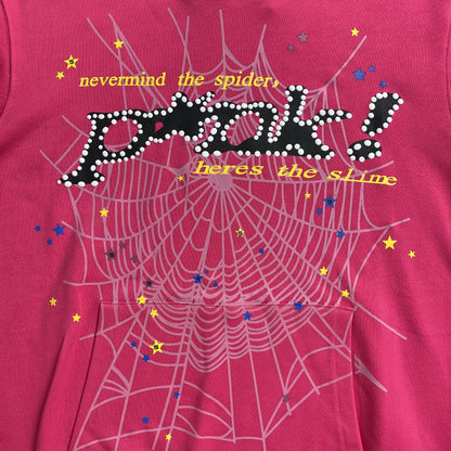 SP5DER P*NK HOODIE PINK